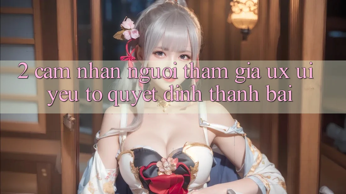 2. Cảm nhận Người tham gia (UX/UI): Yếu Tố Quyết Định Thành Bại 2. Cảm nhận Người tham gia (UX/UI): Yếu Tố Quyết Định Thành Bại