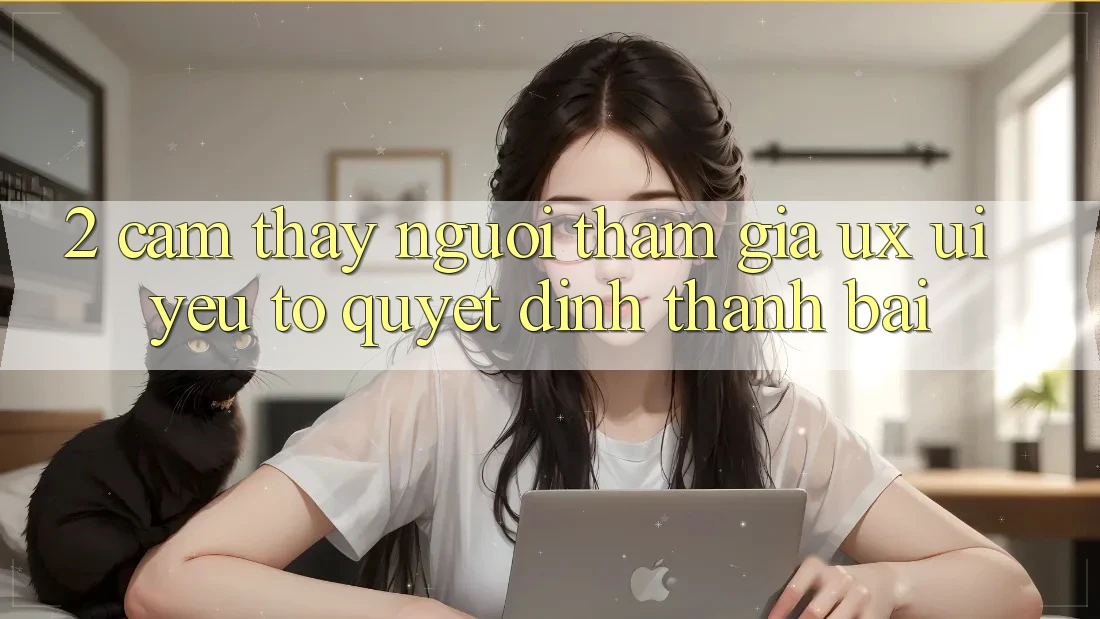 2. Cảm thấy Người tham gia (UX/UI): Yếu Tố Quyết Định Thành Bại 2. Cảm thấy Người tham gia (UX/UI): Yếu Tố Quyết Định Thành Bại