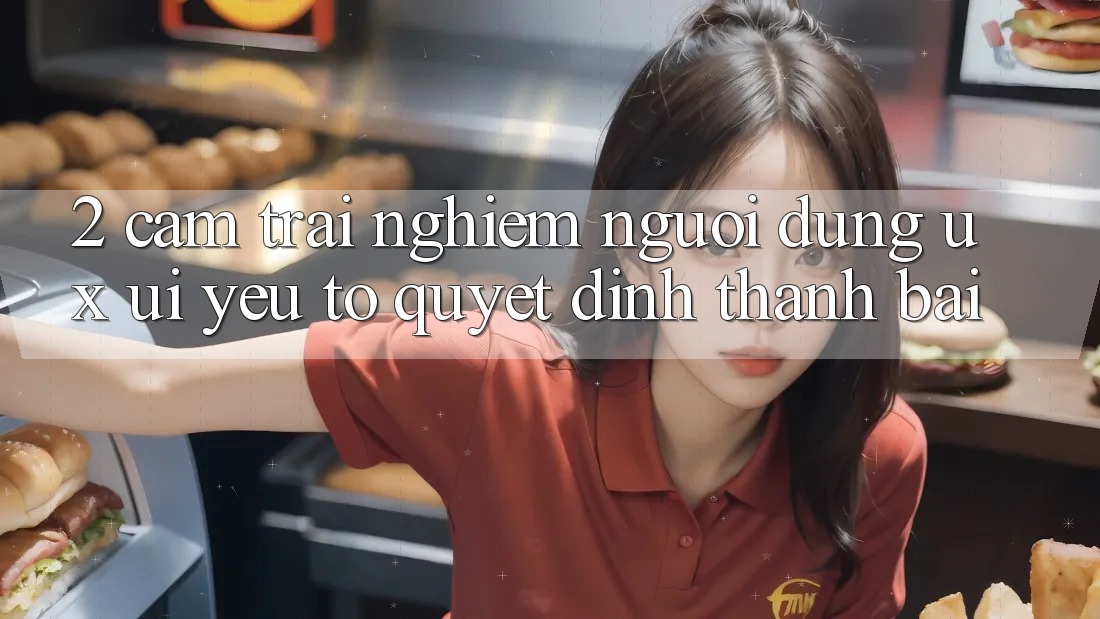 2. Cảm trải nghiệm Người Dùng (UX/UI): Yếu Tố Quyết Định Thành Bại 2. Cảm trải nghiệm Người Dùng (UX/UI): Yếu Tố Quyết Định Thành Bại