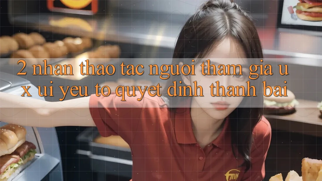 2. Nhận thao tác Người tham gia (UX/UI): Yếu Tố Quyết Định Thành Bại 2. Nhận thao tác Người tham gia (UX/UI): Yếu Tố Quyết Định Thành Bại