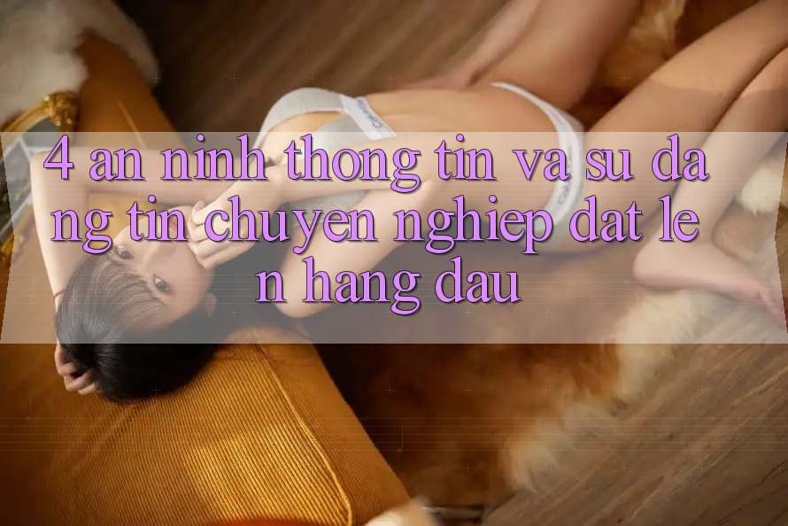 4. An ninh Thông Tin Và Sự Đáng tin - Chuyên nghiệp Đặt Lên Hàng Đầu 4. An ninh Thông Tin Và Sự Đáng tin - Chuyên nghiệp Đặt Lên Hàng Đầu