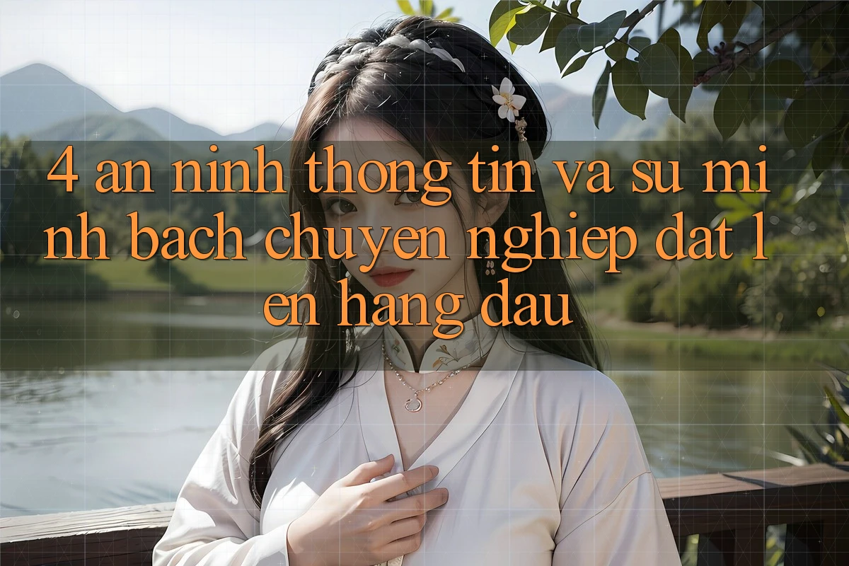 4. An ninh Thông Tin Và Sự Minh Bạch - Chuyên nghiệp Đặt Lên Hàng Đầu 4. An ninh Thông Tin Và Sự Minh Bạch - Chuyên nghiệp Đặt Lên Hàng Đầu