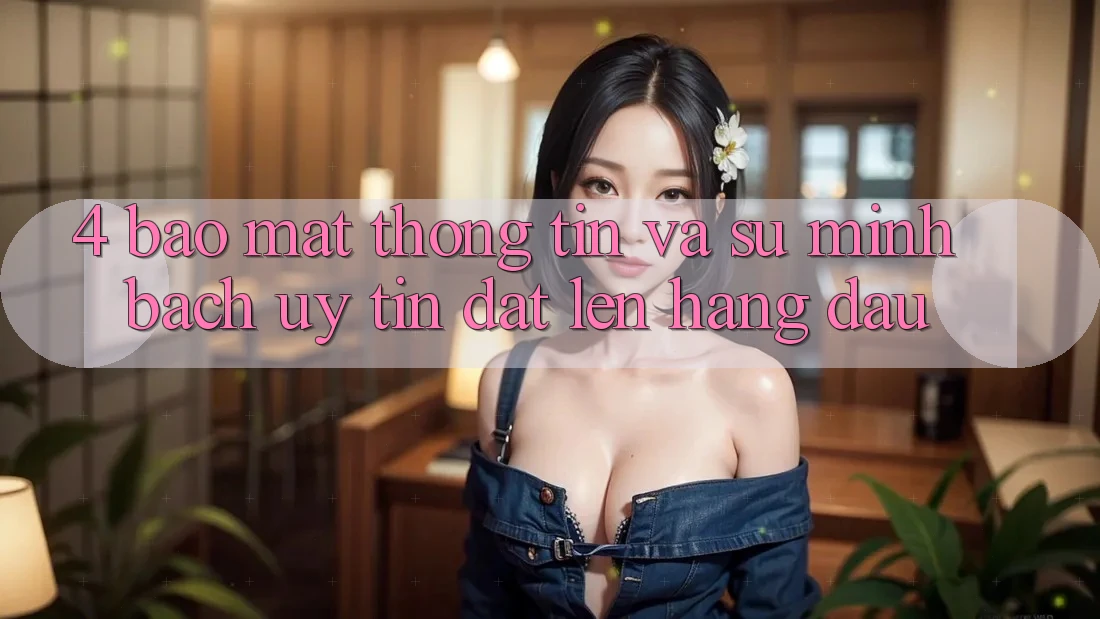 4. Bảo Mật Thông Tin Và Sự Minh Bạch - Uy Tín Đặt Lên Hàng Đầu 4. Bảo Mật Thông Tin Và Sự Minh Bạch - Uy Tín Đặt Lên Hàng Đầu