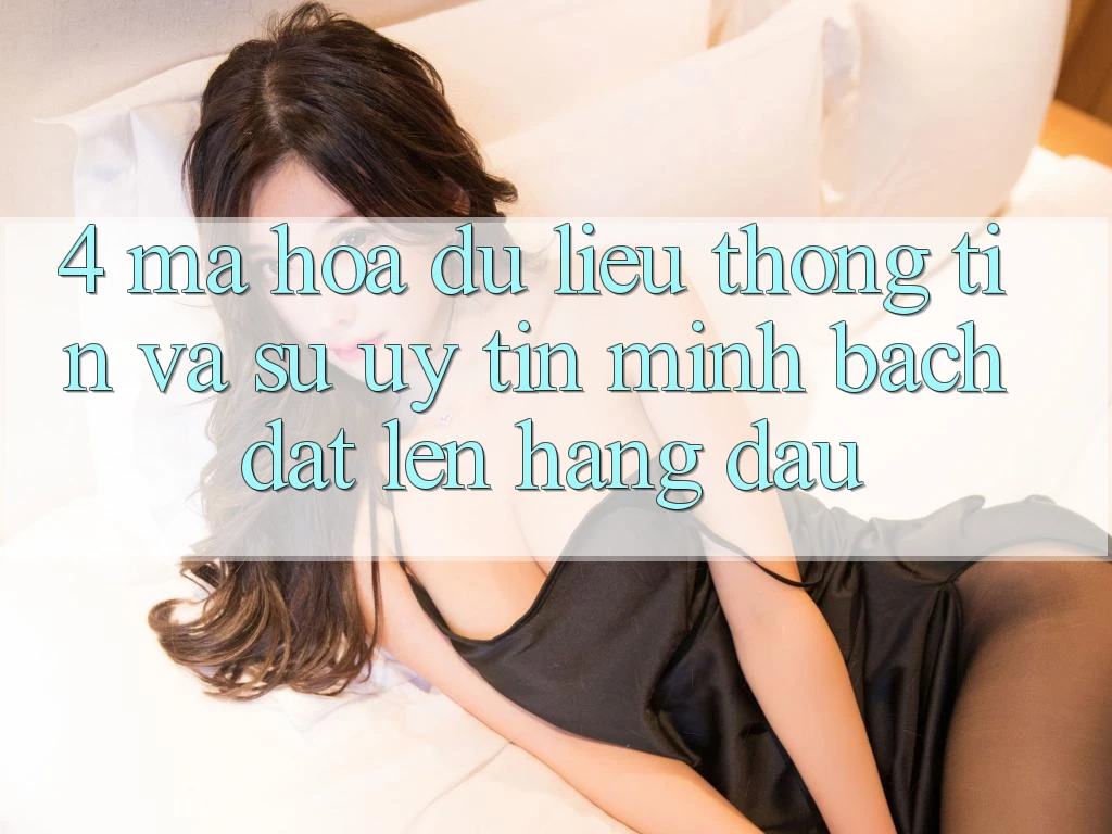 4. Mã hóa dữ liệu Thông Tin Và Sự Uy tín - Minh bạch Đặt Lên Hàng Đầu 4. Mã hóa dữ liệu Thông Tin Và Sự Uy tín - Minh bạch Đặt Lên Hàng Đầu