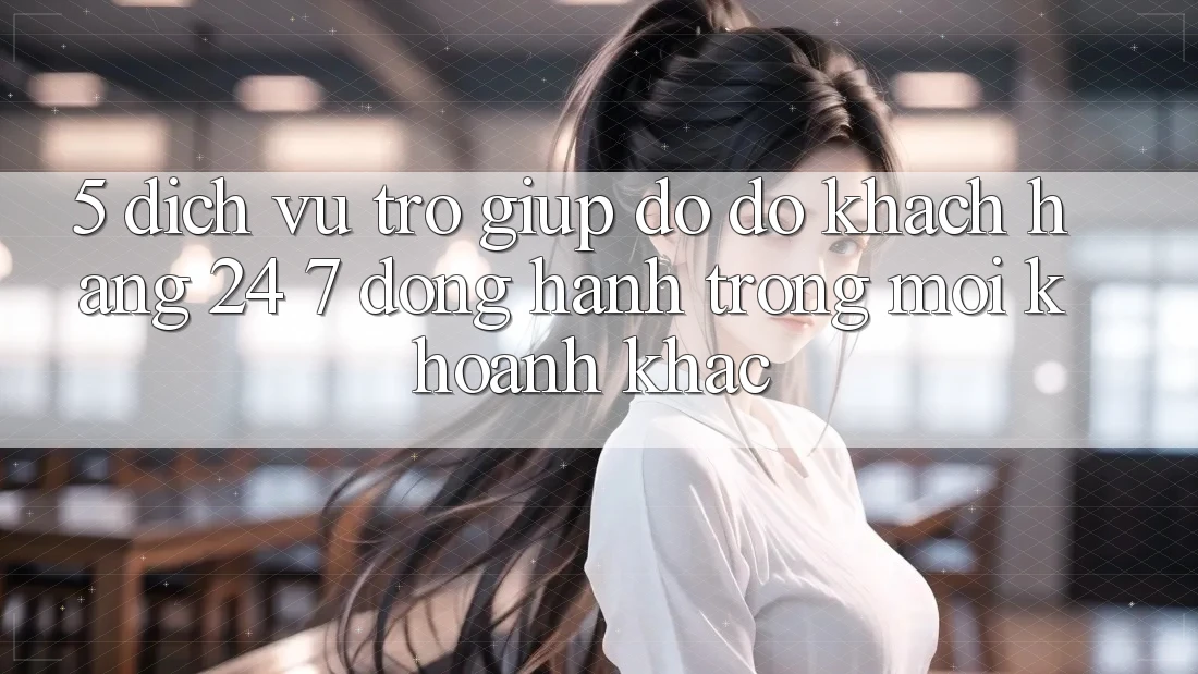 5. Dịch Vụ Trợ giúp đỡ đỡ Khách Hàng 24/7: Đồng Hành Trong Mọi Khoảnh Khắc