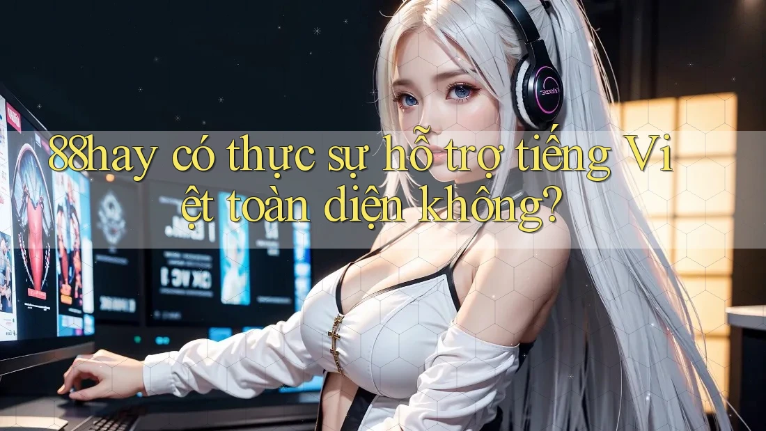 88hay có thực sự hỗ trợ tiếng Việt toàn diện không? 88hay có thực sự hỗ trợ tiếng Việt toàn diện không?