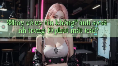88hay có uy tín không ảnh so sánh trong 10 phút mặt trái