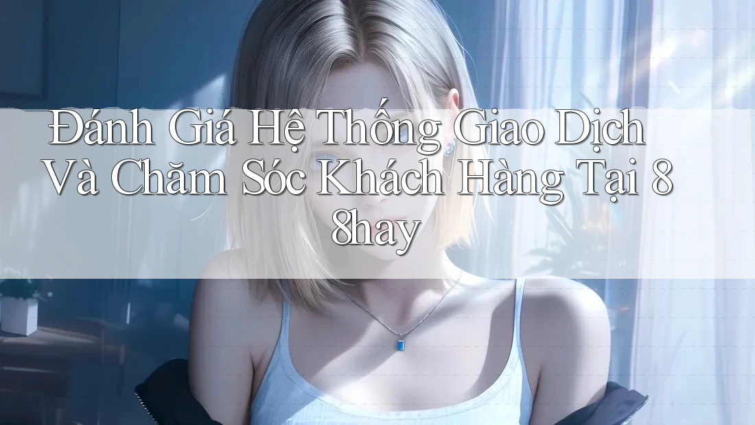 Đánh Giá Hệ Thống Giao Dịch Và Chăm Sóc Khách Hàng Tại 88hay Đánh Giá Hệ Thống Giao Dịch Và Chăm Sóc Khách Hàng Tại 88hay