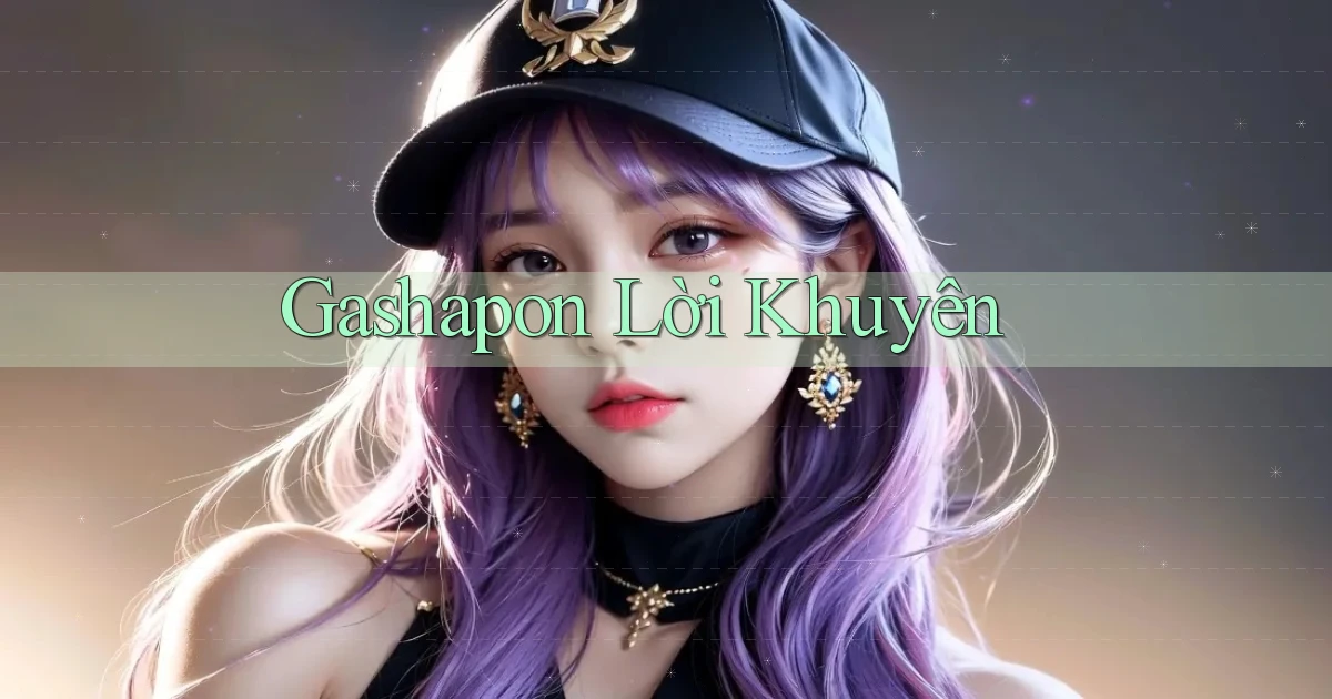 Gashapon Lời khuyên