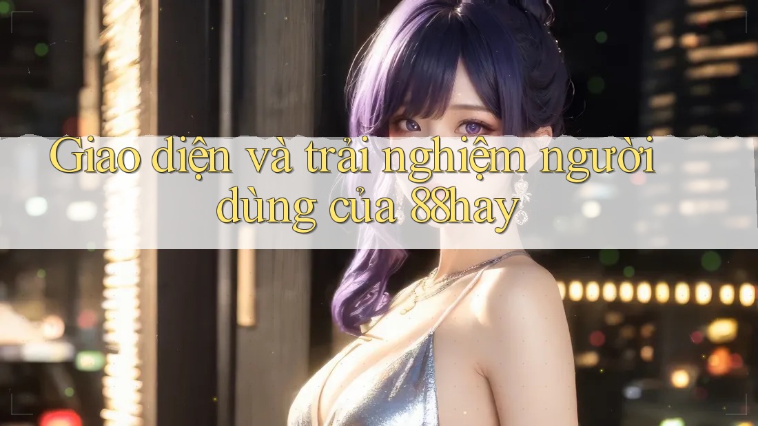 Giao diện và trải nghiệm người dùng của 88hay Giao diện và trải nghiệm người dùng của 88hay