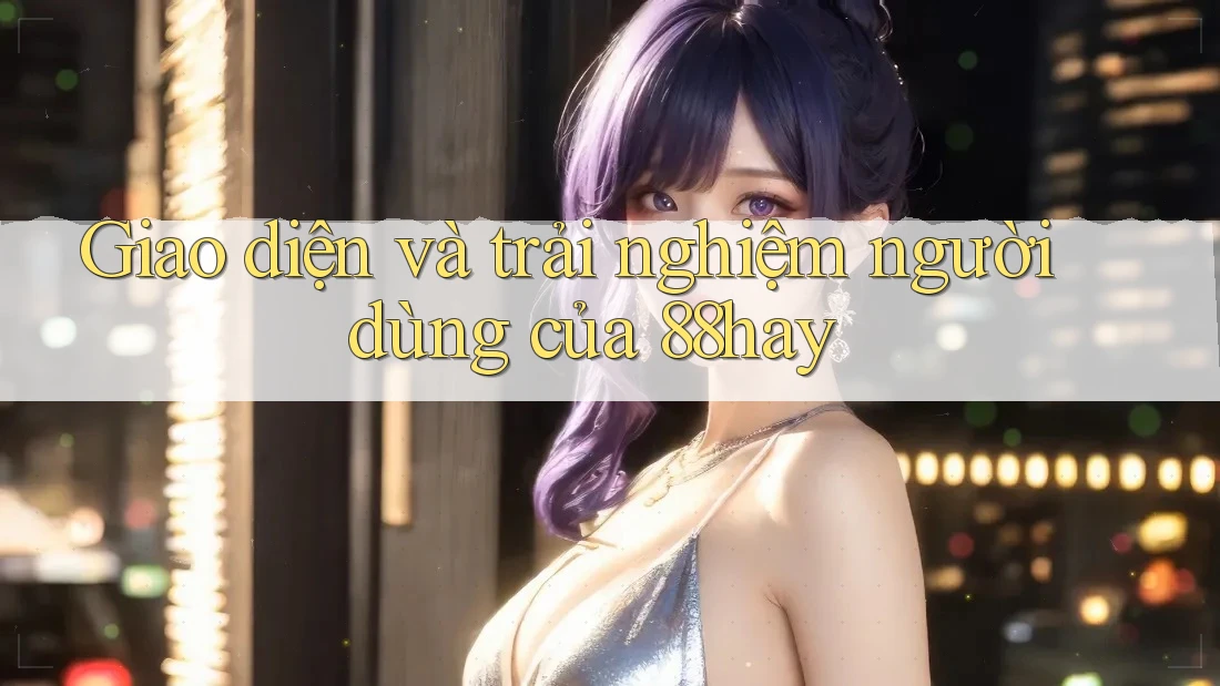 Giao diện và trải nghiệm người dùng của 88hay Giao diện và trải nghiệm người dùng của 88hay