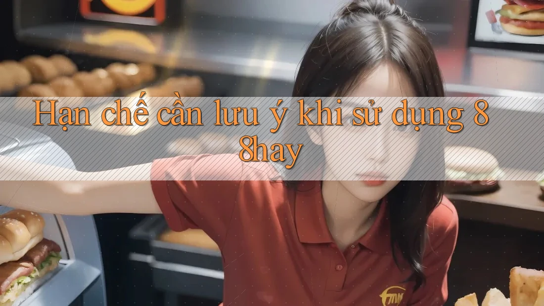 Hạn chế cần lưu ý khi sử dụng 88hay Hạn chế cần lưu ý khi sử dụng 88hay