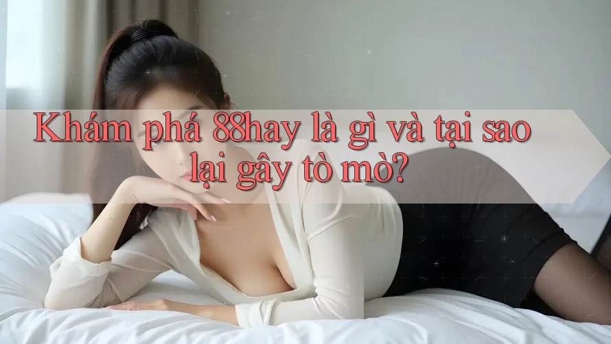 Khám phá 88hay là gì và tại sao lại gây tò mò? Khám phá 88hay là gì và tại sao lại gây tò mò?