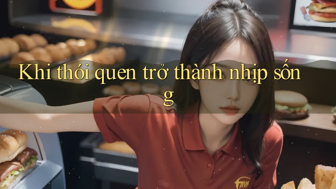 Khi thói quen trở thành nhịp sống Khi thói quen trở thành nhịp sống