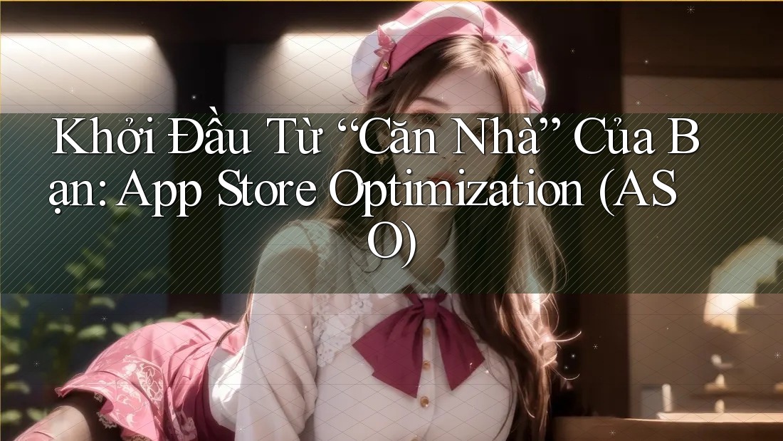 Khởi Đầu Từ “Căn Nhà” Của Bạn: App Store Optimization (ASO) Khởi Đầu Từ “Căn Nhà” Của Bạn: App Store Optimization (ASO)