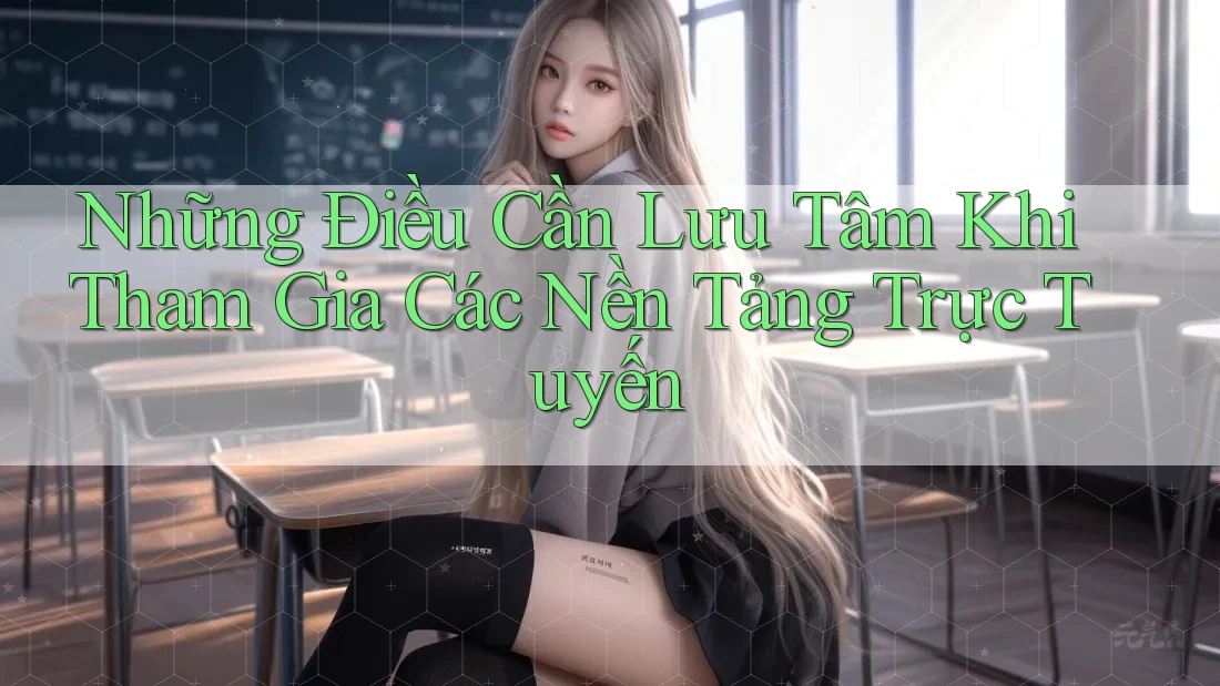 Những Điều Cần Lưu Tâm Khi Tham Gia Các Nền Tảng Trực Tuyến
