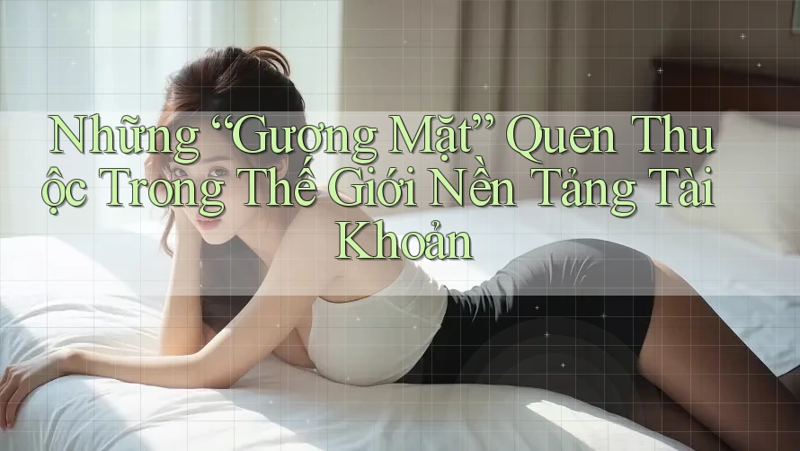 Những “Gương Mặt” Quen Thuộc Trong Thế Giới Nền Tảng Tài Khoản Những “Gương Mặt” Quen Thuộc Trong Thế Giới Nền Tảng Tài Khoản