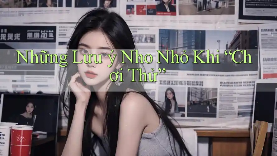 Những Lưu ý Nho Nhỏ Khi “Chơi Thử” Những Lưu ý Nho Nhỏ Khi “Chơi Thử”