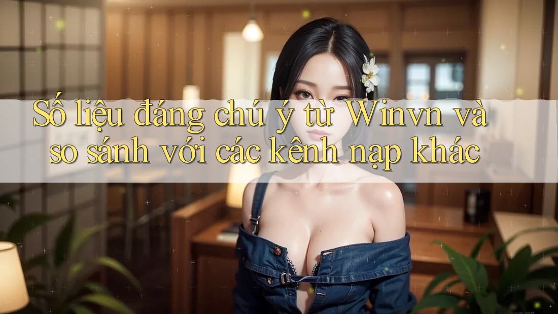 Số liệu đáng chú ý từ Winvn và so sánh với các kênh nạp khác Số liệu đáng chú ý từ Winvn và so sánh với các kênh nạp khác
