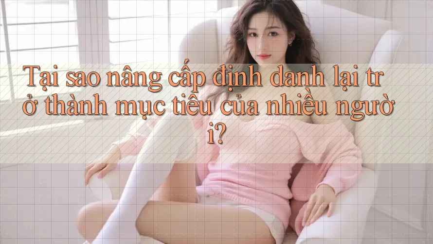 Tại sao nâng cấp định danh lại trở thành mục tiêu của nhiều người?