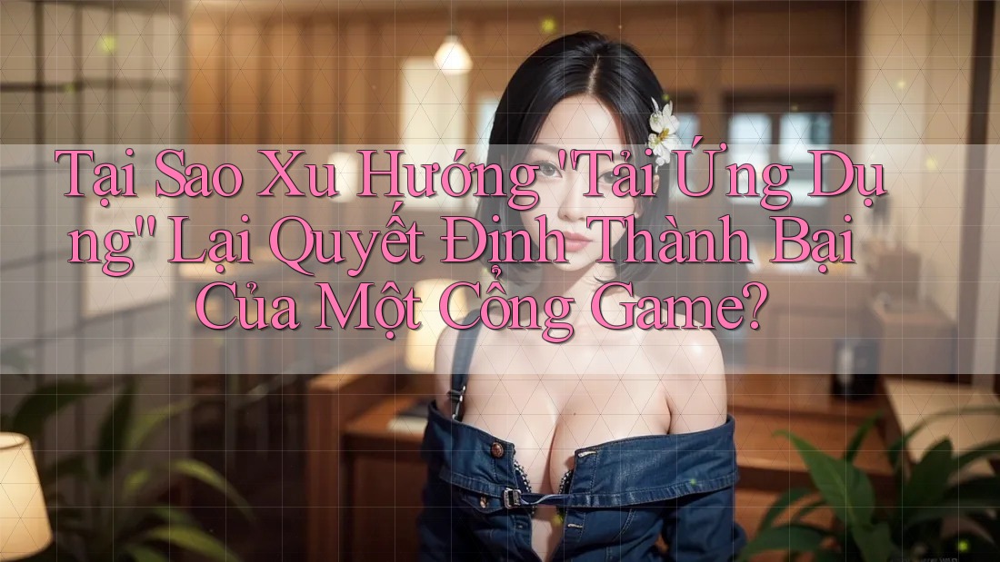 Tại Sao Xu Hướng “Tải Ứng Dụng” Lại Quyết Định Thành Bại Của Một Cổng Game? Tại Sao Xu Hướng “Tải Ứng Dụng” Lại Quyết Định Thành Bại Của Một Cổng Game?
