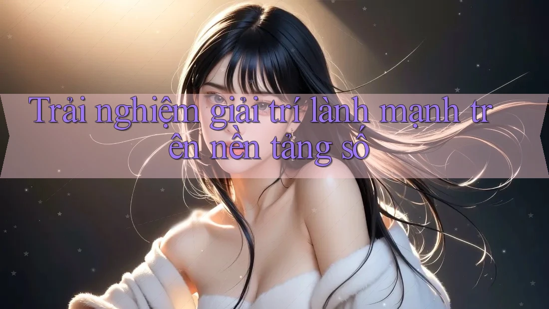 Trải nghiệm giải trí lành mạnh trên nền tảng số Trải nghiệm giải trí lành mạnh trên nền tảng số