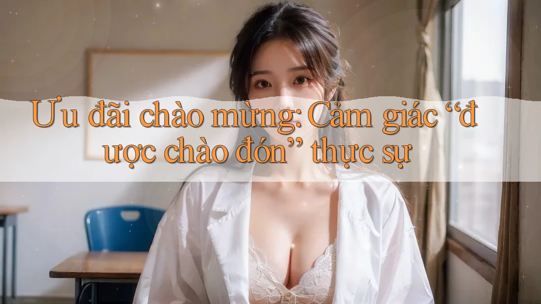 Ưu đãi chào mừng: Cảm giác “được chào đón” thực sự Ưu đãi chào mừng: Cảm giác “được chào đón” thực sự